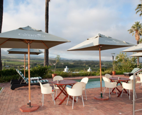 Pool in Val du Charron Südafrika