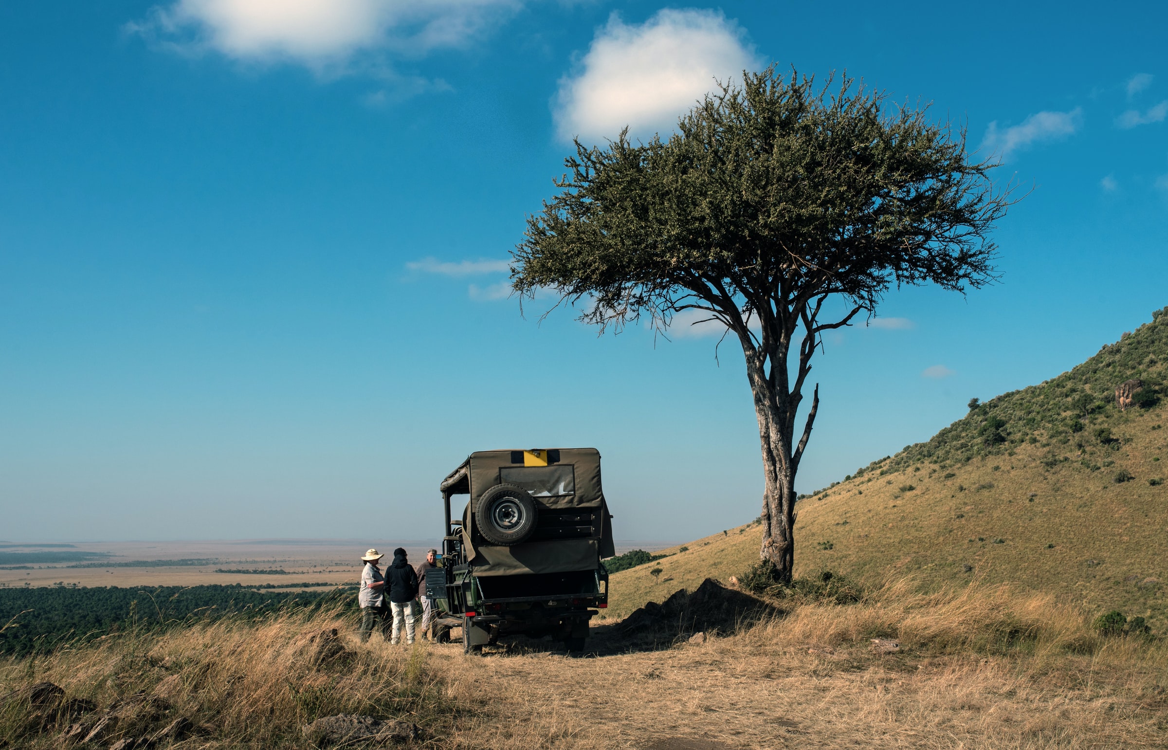Pirschfahrt in Kenia