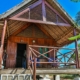 Bungalow von außen Relais du Kirindy Madagaskar