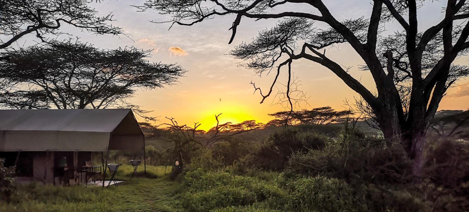 Sonnenaufgang Lake Ndutu Tansania