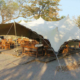 Restaurantzelt Bedouin Camp Botswana