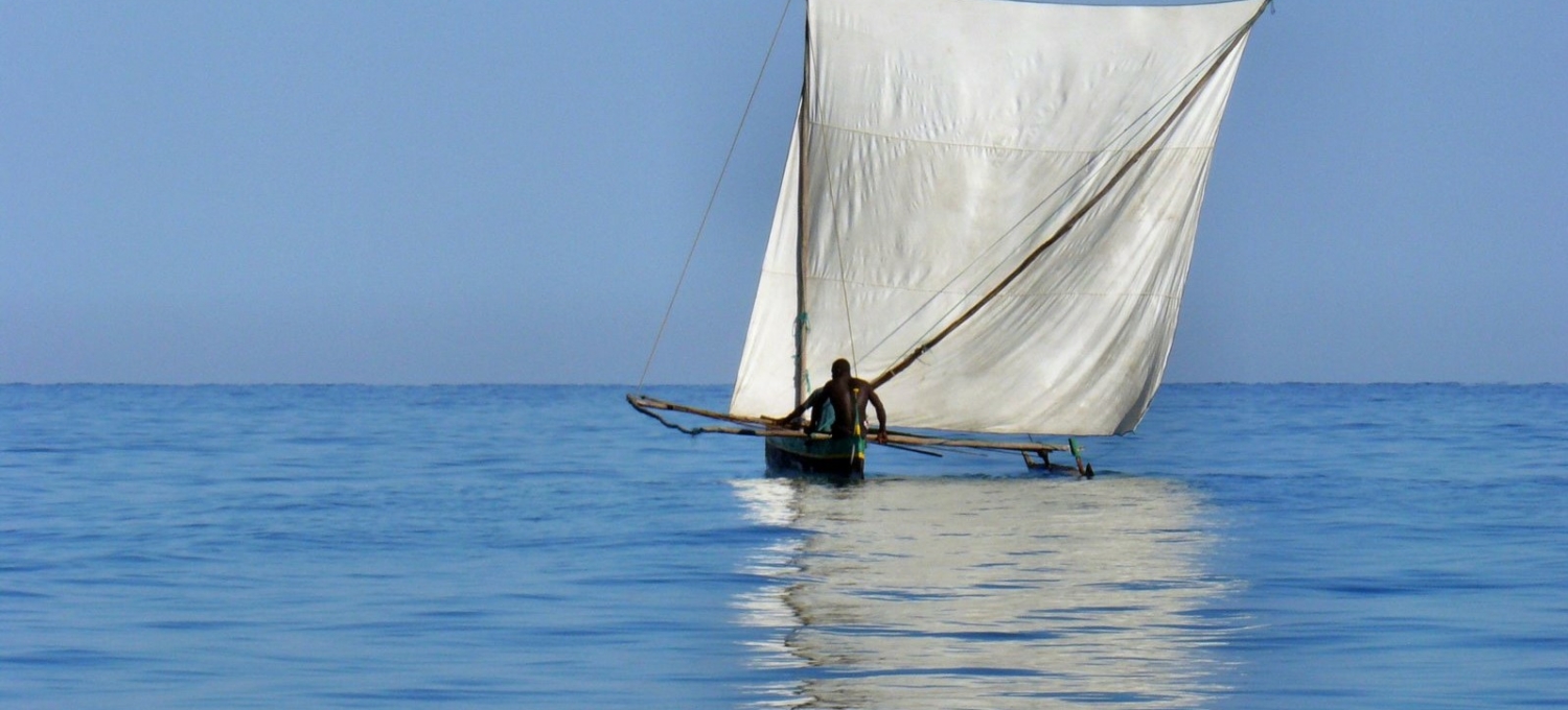 typisches Boot Madagaskar