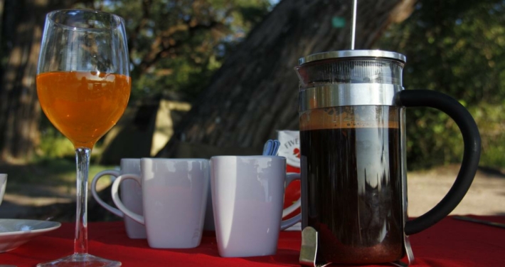 Camping Namibia Getränke