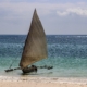 Boot am Diani Beach