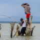 Fischer am Lake Naivasha