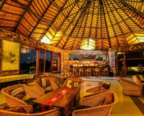 Restaurant Shashani Lodge Simbabwe