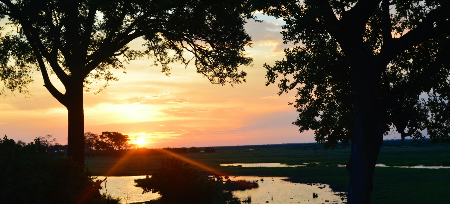 Sonnenuntergang Chobe Nationalpark