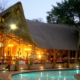Chobe Safari Lodge Botswana am Abend