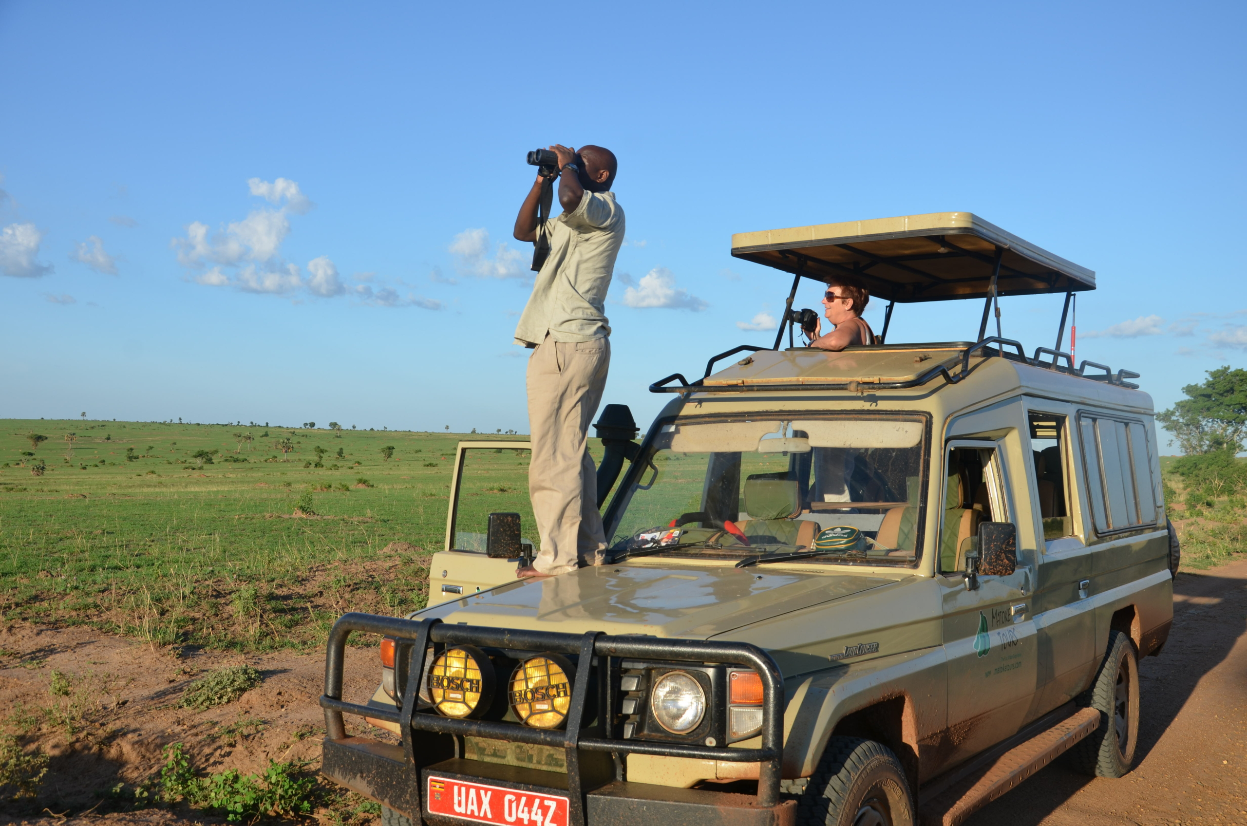 Pirschfahrt Uganda