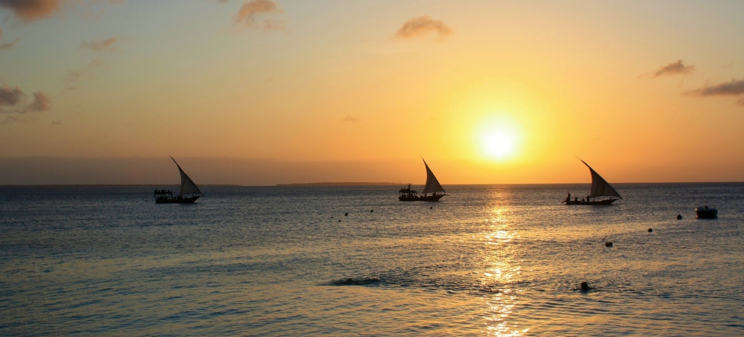 Boote auf Sansibar