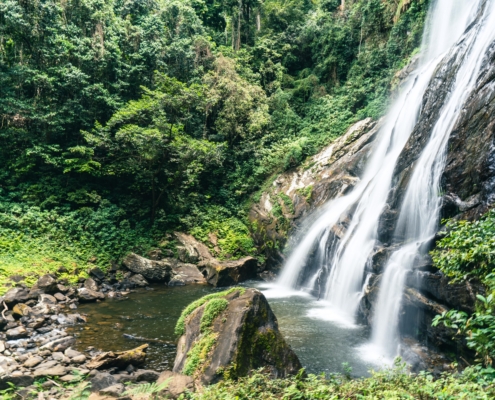 Wasserfall in den Udzungwa Mountains