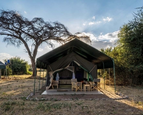 Zelt Tarangire View Camp Tansania