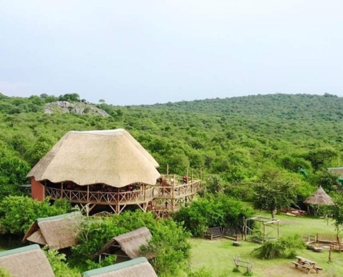Leopard Rest Camp Uganda außen