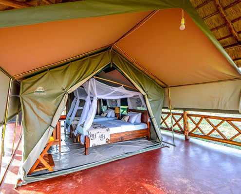 Twiga Lodge Uganda Zelt