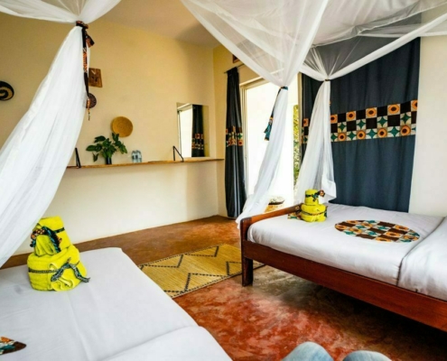 Via Via Guesthouse Uganda Zimmer