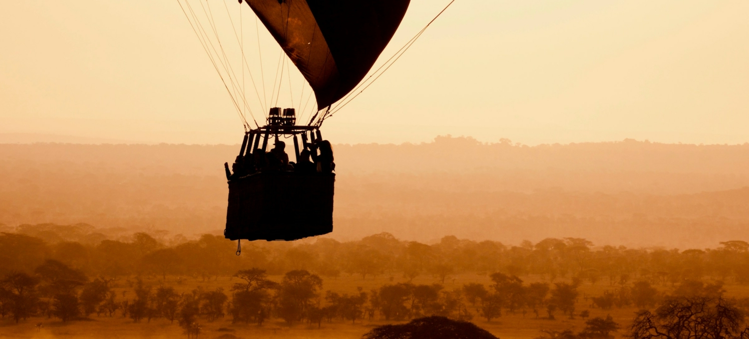 Ballonflug Serengeti Tansania