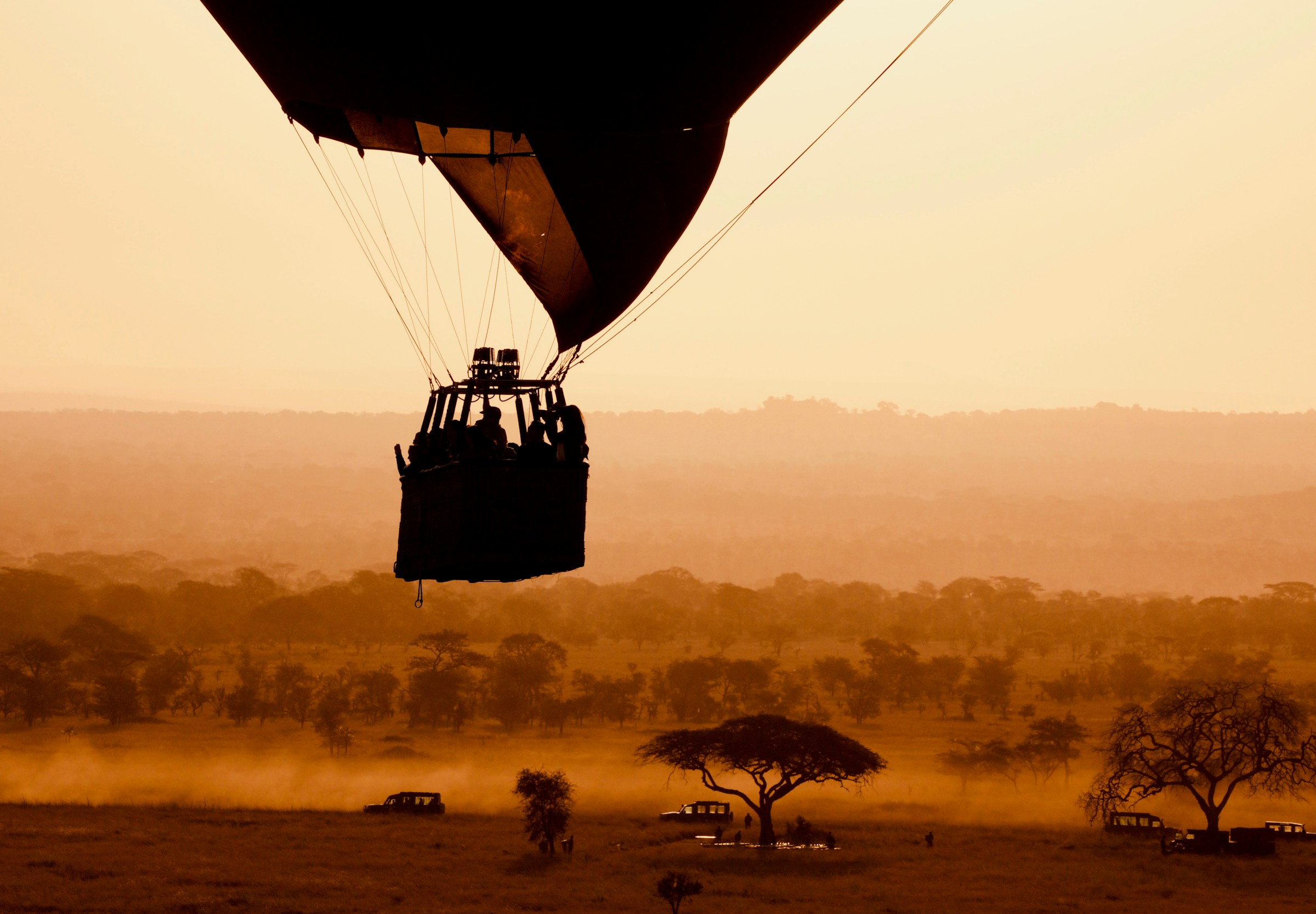 Ballonflug Serengeti Tansania