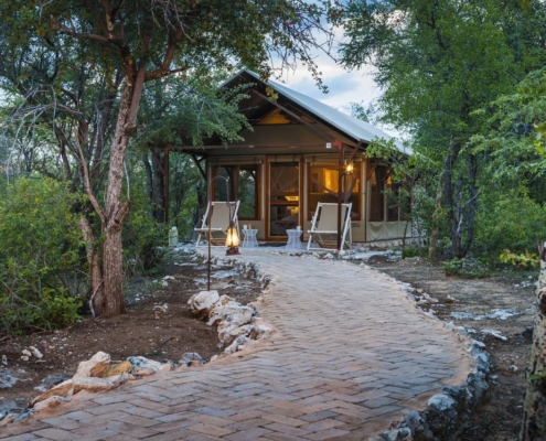 Mushara Bush Camp Zelt